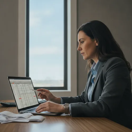 Reviewing expense data