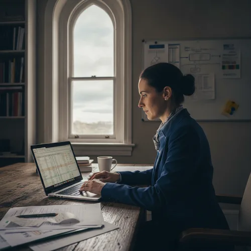 Reviewing expense data