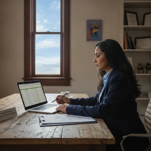 Reviewing expense data