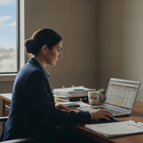 Reviewing expense data