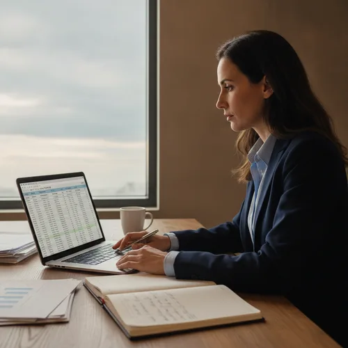 Reviewing expense data