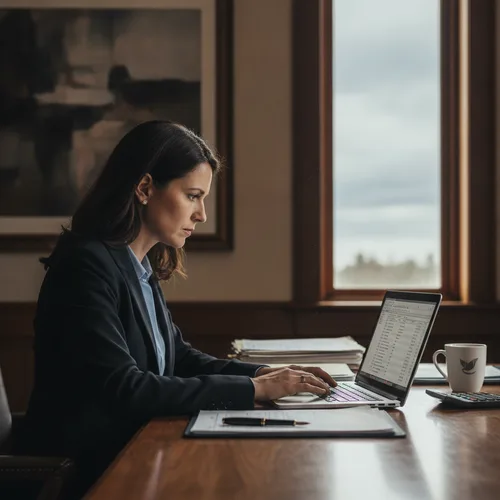Reviewing expense data