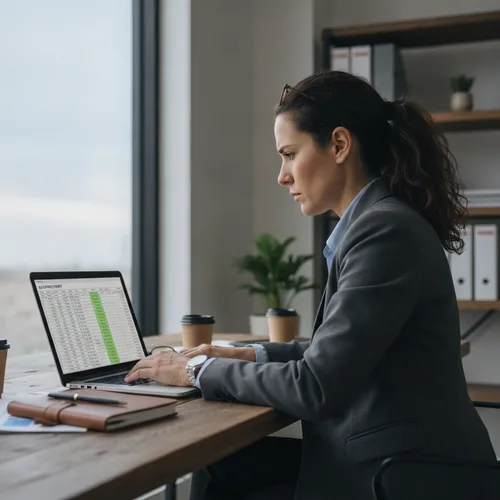 Reviewing expense data