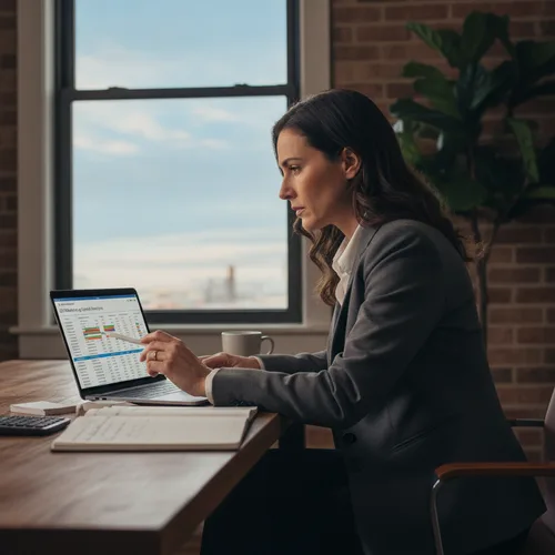 Reviewing expense data