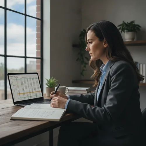 Reviewing expense data