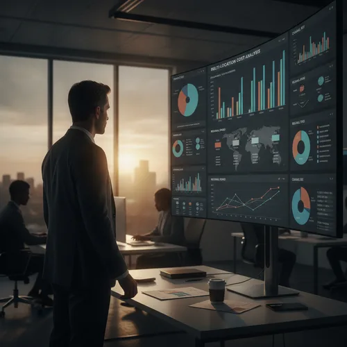 Marketing agency expense tracking and analysis