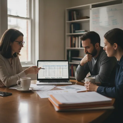 Non-profit teams reviewing expense approvals with Incurdesk