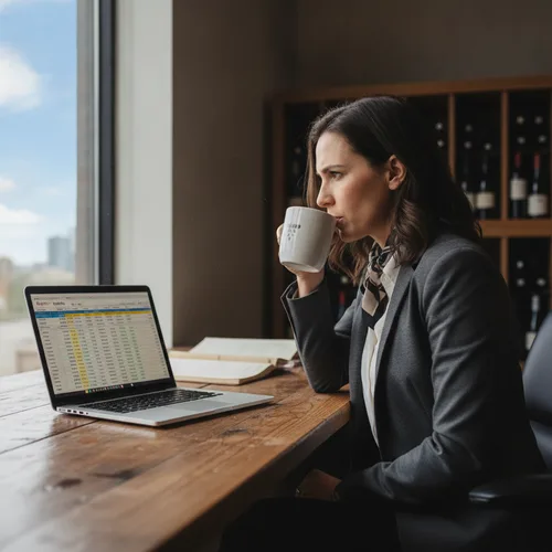 Reviewing expense data